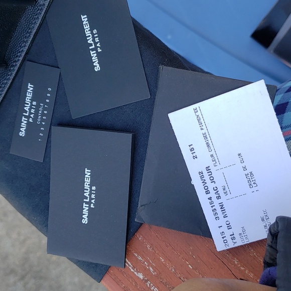 ⭐ LIKE NEW Saint Laurent Women Sac De Jour YSL - Picture 9 of 13